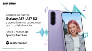 Samsung activa alianza con Spotify para impulsar Galaxy A