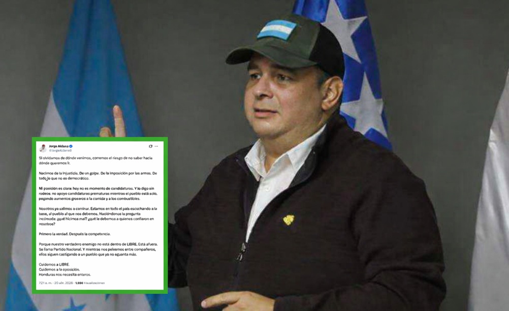 Aldana rechaza candidaturas prematuras en LIBRE