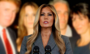Melania Trump niega haber tenido una relación cercana Jeffrey Epstein