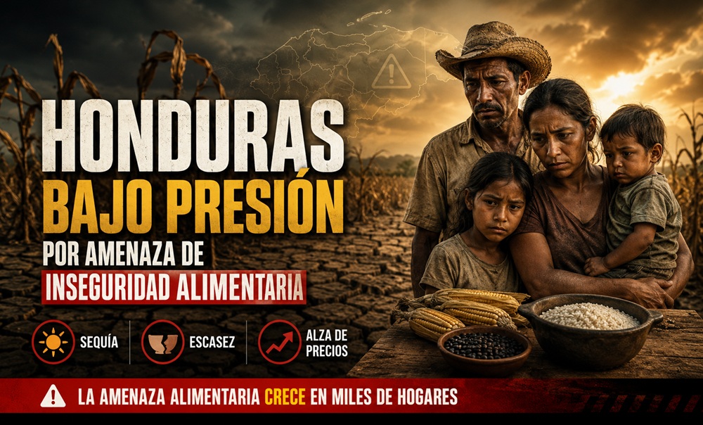 Honduras bajo presión por amenaza de inseguridad alimentaria