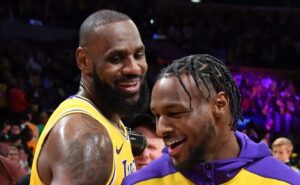 Lo que representa para LeBron James compartir la cancha con su hijo Bronny