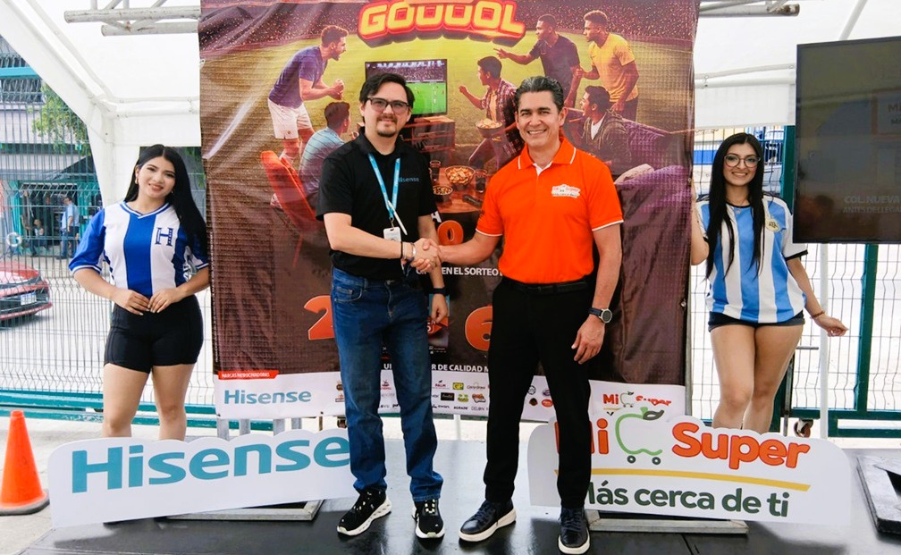 Mi Super activa emoción mundialista con televisores Hisense