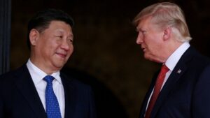 Trump dijo que su visita a China fue “más brillante” que la de Putin