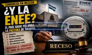 Receso legislativo NO apaga tensión por la ENEE