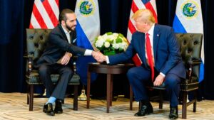 Trump recibirá a Bukele