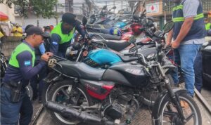720 motocicletas decomisadas por estacionar en zonas prohibidas