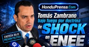Tomás Zambrano bajo fuego por doctrina de SHOCK en ENEE