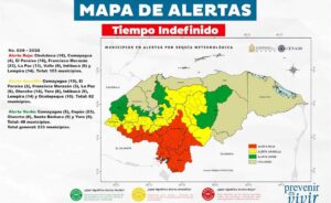 Sequía golpea con fuerza: 103 municipios en Alerta Roja