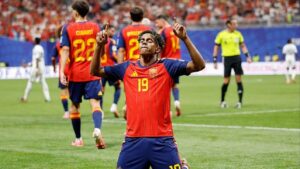 Lamine, el más joven de la historia en llegar a 50 goles