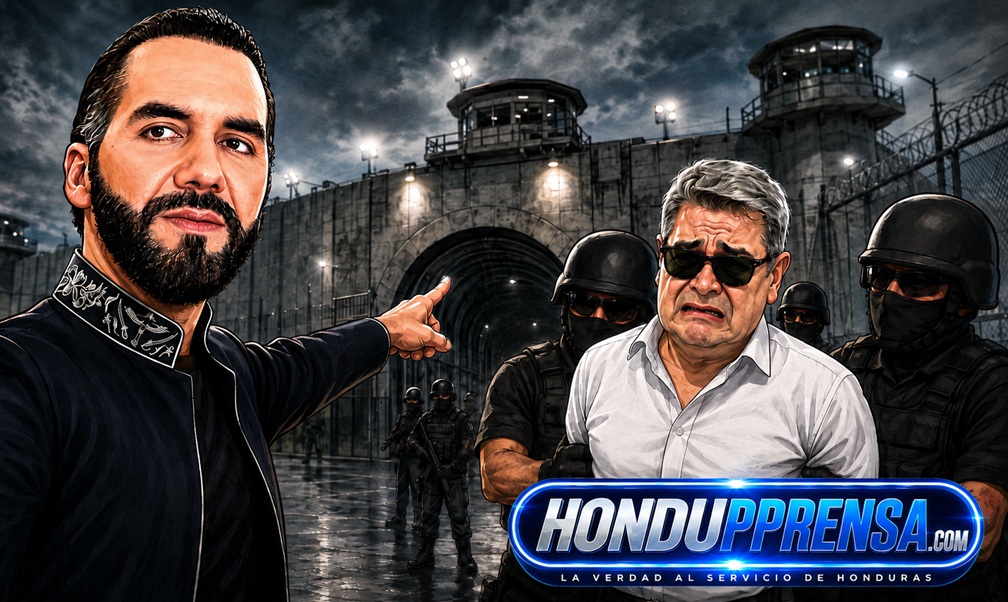 Bukele sacude caso JOH: “En El Salvador ya estaría en CECOT”