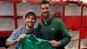 La llamativa comparación de Novak Djokovic con Lionel Messi
