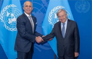 Guterres y Asfura conversan sobre la lucha contra la corrupción y el cambio climático