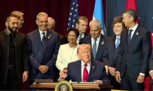 Trump se reúne con sus aliados en Latinoamérica