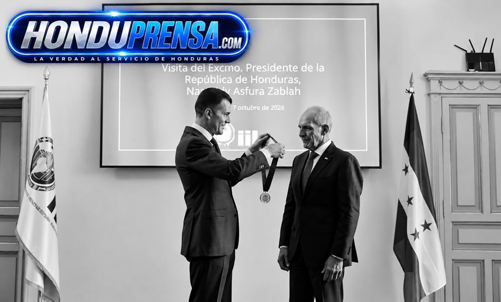 Medalla Fanfani reconoce a Asfura durante visita oficial a Italia