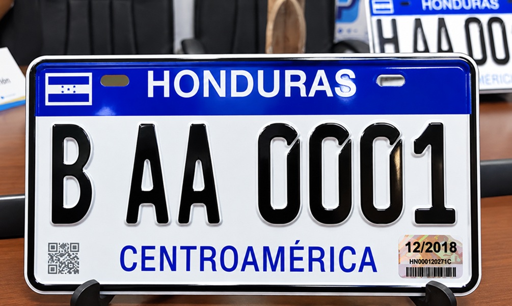 Honduras inicia entrega de placas: conozca los requisitos del IP