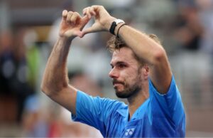Con Federer, Djokovic y Murray, así fue el último homenaje a Wawrinka