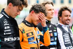 Lando Norris, agotado por el actual McLaren